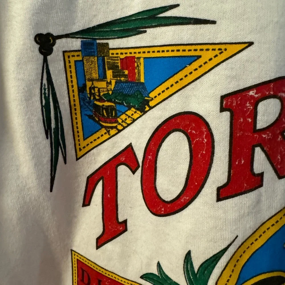 Vintage Toronto Canada Tourist Souvenir Graphic Tee Single Stitch XL Unisex - Picture 11 of 12